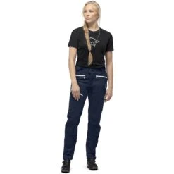 Norrona Fjørå Flex1 Hose Damen - Indigo Night 10 Norrona Fjørå Flex1 Hose Damen - Indigo Night -Norrona norrona fjora flex1 pants women indigo night model 1 1399622