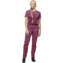 Norrona Fjørå Flex1 Hose Damen - Violet Quartz -Norrona norrona fjora flex1 pants women violet quartz model 1 1399687