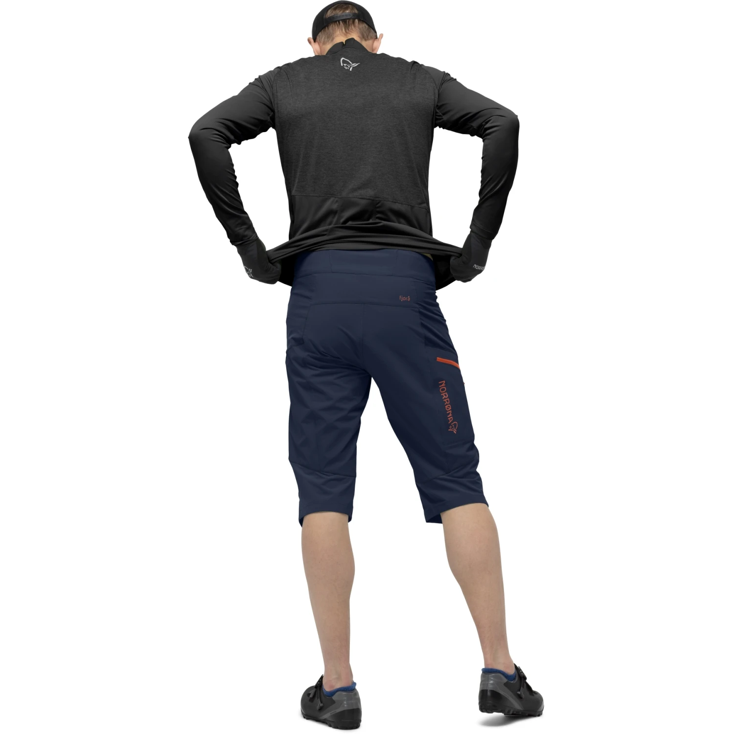 Norrona Fjørå Flex1 Shorts Herren - Indigo Night/Rooibos Tea 6 Norrona Fjørå Flex1 Shorts Herren - Indigo Night/Rooibos Tea – Bild 4