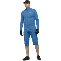 Norrona Fjørå Flex1 Shorts Herren - Mykonos Blue 8 Norrona Fjørå Flex1 Shorts Herren - Mykonos Blue -Norrona norrona fjora flex1 shorts men mykonos blue model 1 1399708