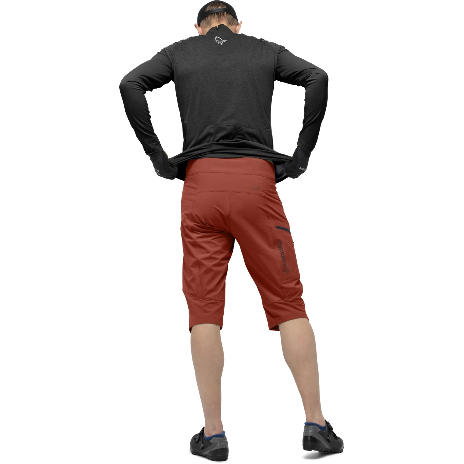 Norrona Fjørå Flex1 Shorts Herren - Rooibos Tea/Indigo Night 6 Norrona Fjørå Flex1 Shorts Herren - Rooibos Tea/Indigo Night – Bild 4