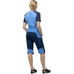 Norrona Fjørå Flex1 Shorts Damen - Campanula/Indigo Night -Norrona norrona fjora flex1 shorts women campanula indigo night 4 903748