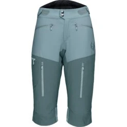 Norrona Fjørå Flex1 Shorts Damen - North Atlantic/Tourmaline