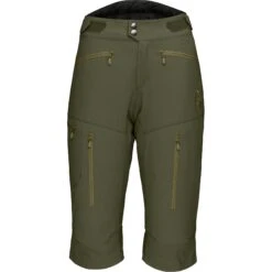 Norrona Fjørå Flex1 Shorts Damen - Olive Night