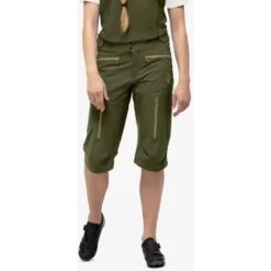 Norrona Fjørå Flex1 Shorts Damen - Olive Night -Norrona norrona fjora flex1 shorts women olive night 3 1127006