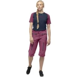 Norrona Fjørå Flex1 Shorts Damen - Violet Quartz 10 Norrona Fjørå Flex1 Shorts Damen - Violet Quartz -Norrona norrona fjora flex1 shorts women violet quartz model 1 1399620