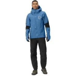 Norrona Fjørå Gore-Tex Pro Jacke Herren - Mykonos Blue -Norrona norrona fjora gore tex pro jacket men mykonos blue model 1 1399773