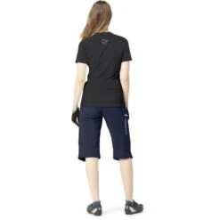 Norrona Fjørå Wool T-Shirt Damen - Caviar -Norrona norrona fjora wool t shirt women caviar model 2 1399780
