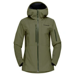 Norrona Lofoten Gore-Tex Insulated Jacke Damen - Olive Night