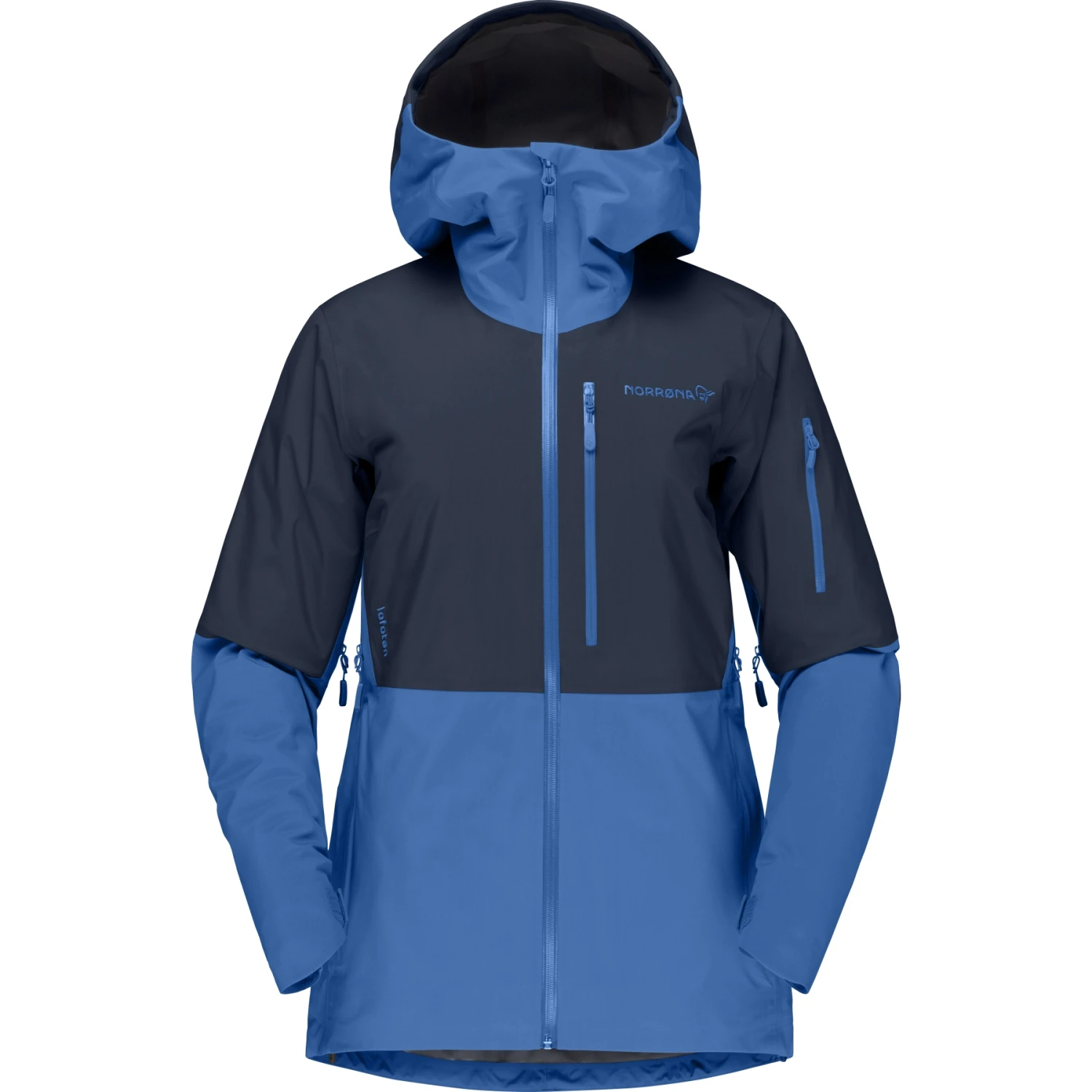 Norrona Lofoten Gore-Tex Jacke Damen - Campanula/Indigo Night 4 Norrona Lofoten Gore-Tex Jacke Damen - Campanula/Indigo Night – Bild 2