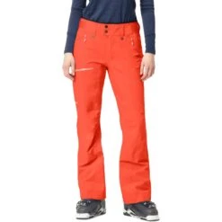 Norrona Lofoten Gore-Tex Hose Damen - Orange Alert