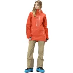 Norrona Lofoten Gore-Tex Pro Anorak Jacke Damen - Orange Alert 10 Norrona Lofoten Gore-Tex Pro Anorak Jacke Damen - Orange Alert -Norrona norrona lofoten gore tex pro anorak jacket women orange alert 3 1255668