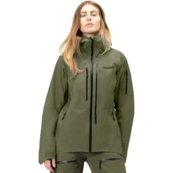 Norrona Lofoten Gore-Tex Pro Jacke Damen - Olive Night