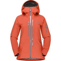 Norrona Lofoten Gore-Tex Pro Jacke Damen - Orange Alert -Norrona norrona lofoten gore tex pro jacket women orange alert 1 1255851