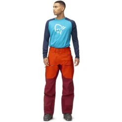 Norrona Lofoten Gore-Tex Pro Hose Herren - Arednalin/Rhubarb -Norrona norrona lofoten gore tex pro pants men arednalin rhubarb 3 1255859