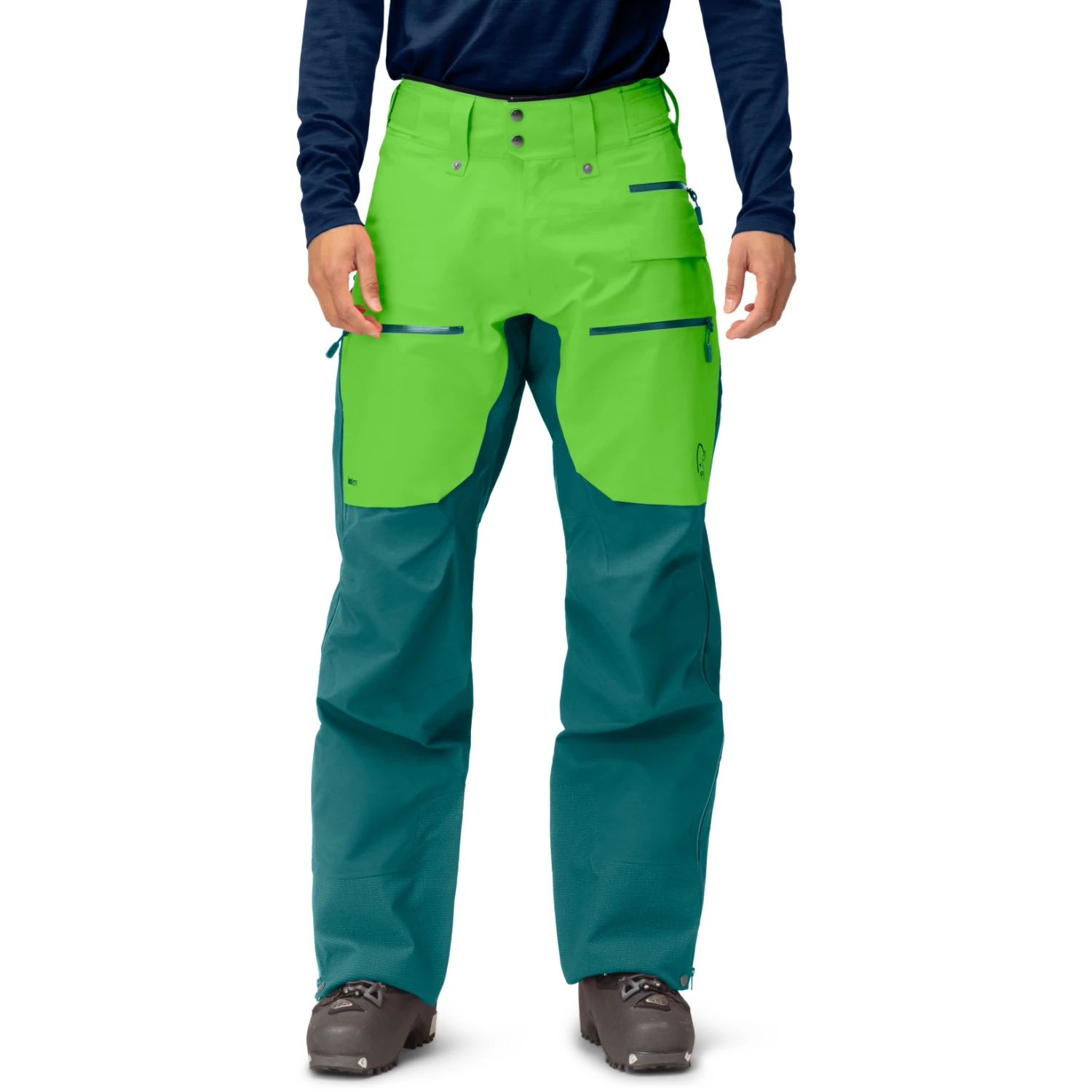 Norrona Lofoten Gore-Tex Pro Hose Herren - Classic Green/Everglade 3 Norrona Lofoten Gore-Tex Pro Hose Herren - Classic Green/Everglade