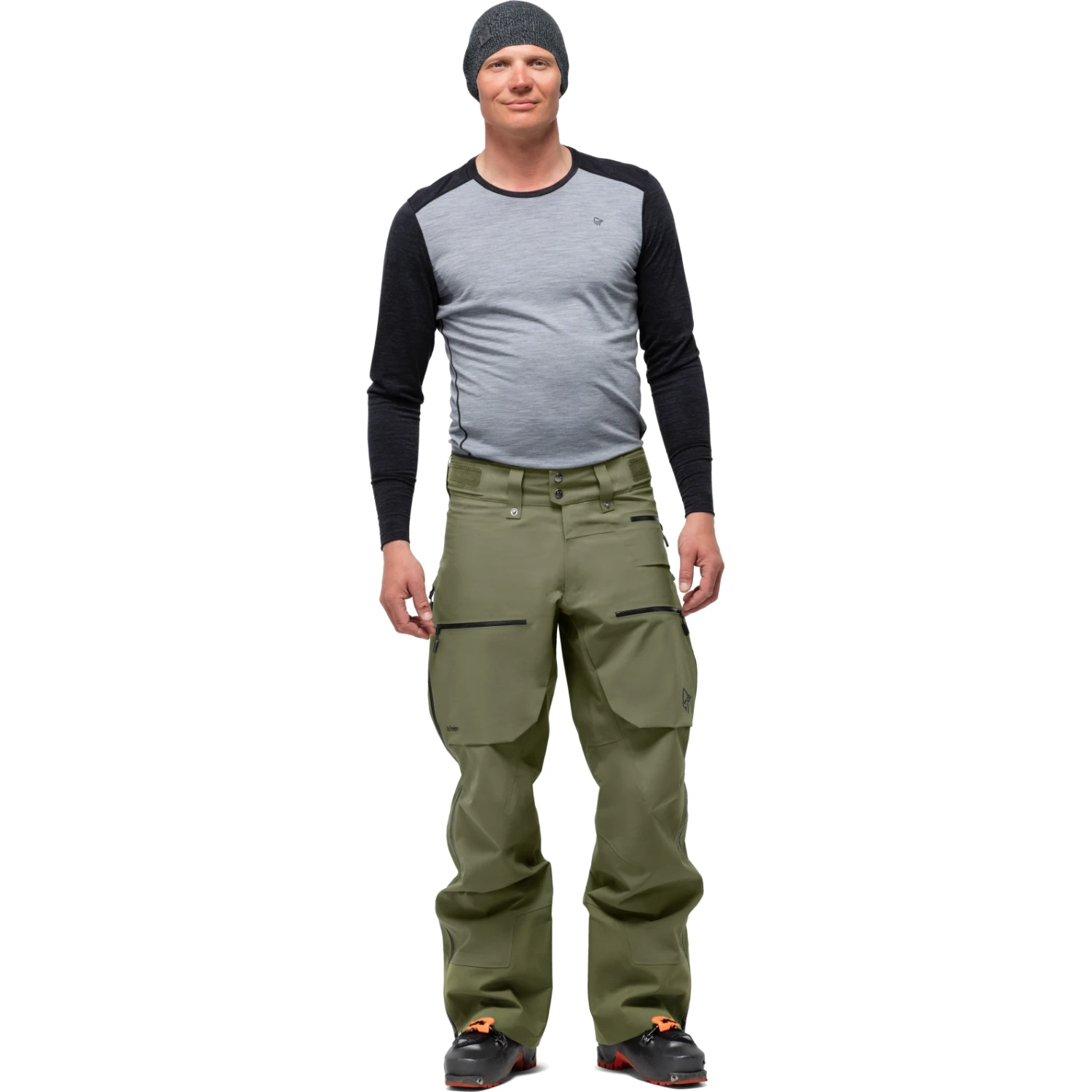 Norrona Lofoten Gore-Tex Pro Hose Herren - Olive Night 6 Norrona Lofoten Gore-Tex Pro Hose Herren - Olive Night – Bild 4