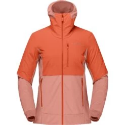 Norrona Lofoten Hiloflex200 Hood Jacke Damen - Orange Alert 8 Norrona Lofoten Hiloflex200 Hood Jacke Damen - Orange Alert -Norrona norrona lofoten hiloflex200 hood jacket women orange alert 1 1255969