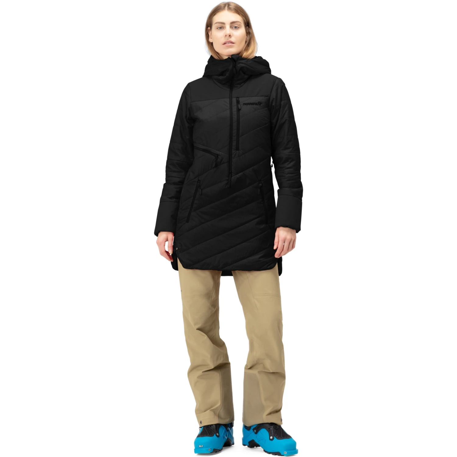 Norrona Lofoten Primaloft80 Anorak Jacke Damen - Caviar 6 Norrona Lofoten Primaloft80 Anorak Jacke Damen - Caviar – Bild 4