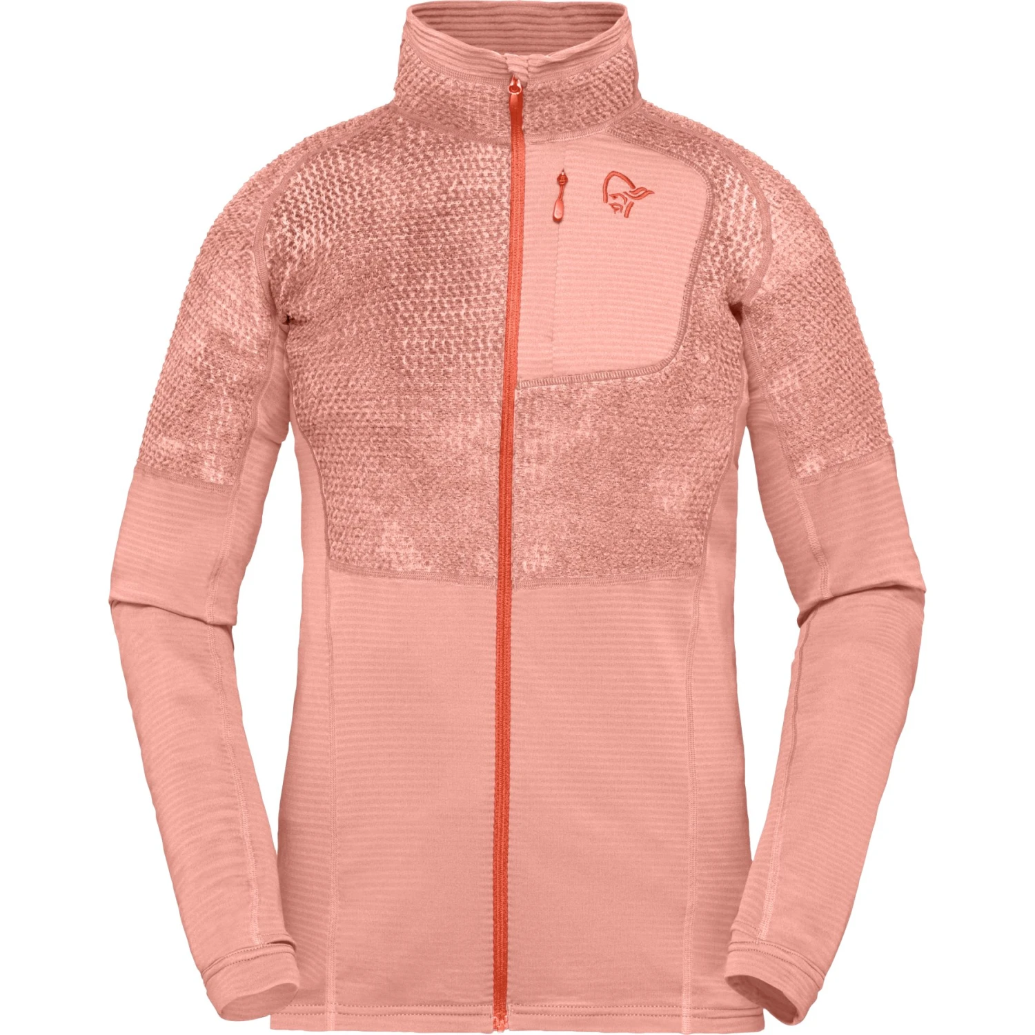 Norrona Lyngen Alpha90 Raw Jacke Damen - Peach Amber 4 Norrona Lyngen Alpha90 Raw Jacke Damen - Peach Amber – Bild 2
