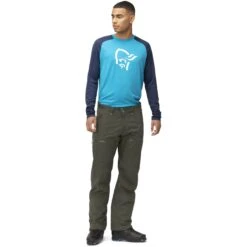 Norrona Lyngen Cotton Skihose Herren - Olive Night -Norrona norrona lyngen cotton ski pants men olive night 3 1256317