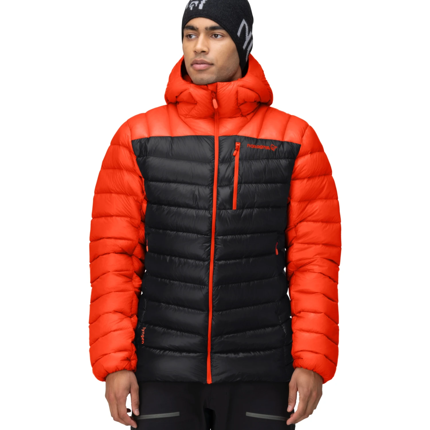 Norrona Lyngen Down850 Hood Daunenjacke Herren - Arednalin/Caviar 3 Norrona Lyngen Down850 Hood Daunenjacke Herren - Arednalin/Caviar