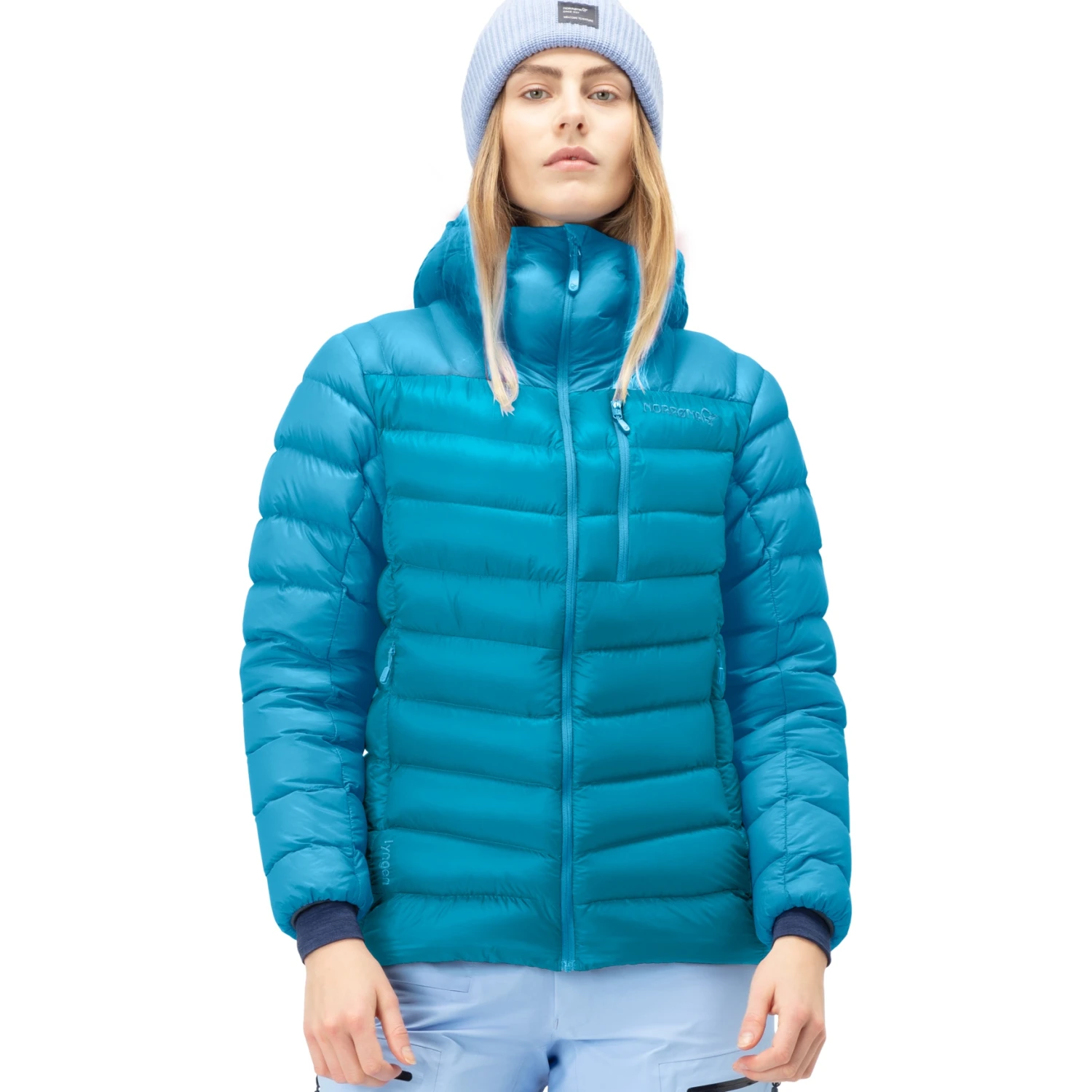 Norrona Lyngen Down850 Hood Daunenjacke Damen - Aquarius/Hawaiian Surf 3 Norrona Lyngen Down850 Hood Daunenjacke Damen - Aquarius/Hawaiian Surf