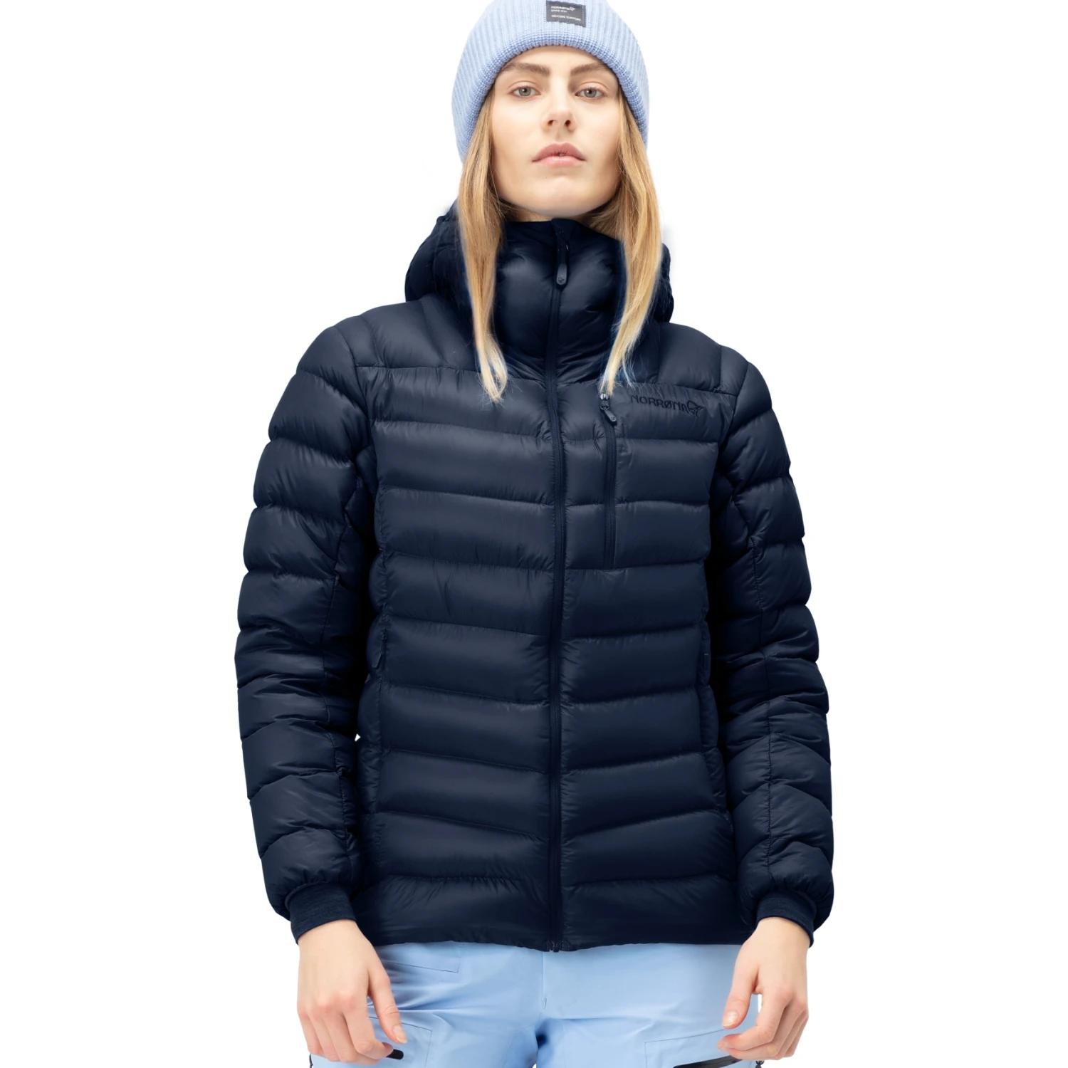 Norrona Lyngen Down850 Hood Daunenjacke Damen - Indigo Night 3 Norrona Lyngen Down850 Hood Daunenjacke Damen - Indigo Night