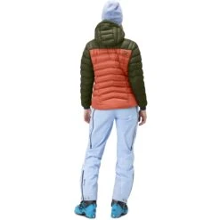 Norrona Lyngen Down850 Hood Daunenjacke Damen - Olive Night/Orange Alert 11 Norrona Lyngen Down850 Hood Daunenjacke Damen - Olive Night/Orange Alert -Norrona norrona lyngen down850 hood jacket women olive night orange alert 4 1256351