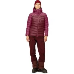 Norrona Lyngen Down850 Hood Daunenjacke Damen - Violet Quartz -Norrona norrona lyngen down850 hood jacket women violet quartz 4 1518309