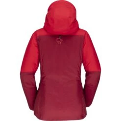 Norrona Lyngen Dri2 Thermo60 Jacke Damen - True Red/Rhubarb -Norrona norrona lyngen dri2 thermo60 jacket women true red rhubarb 2 1026516