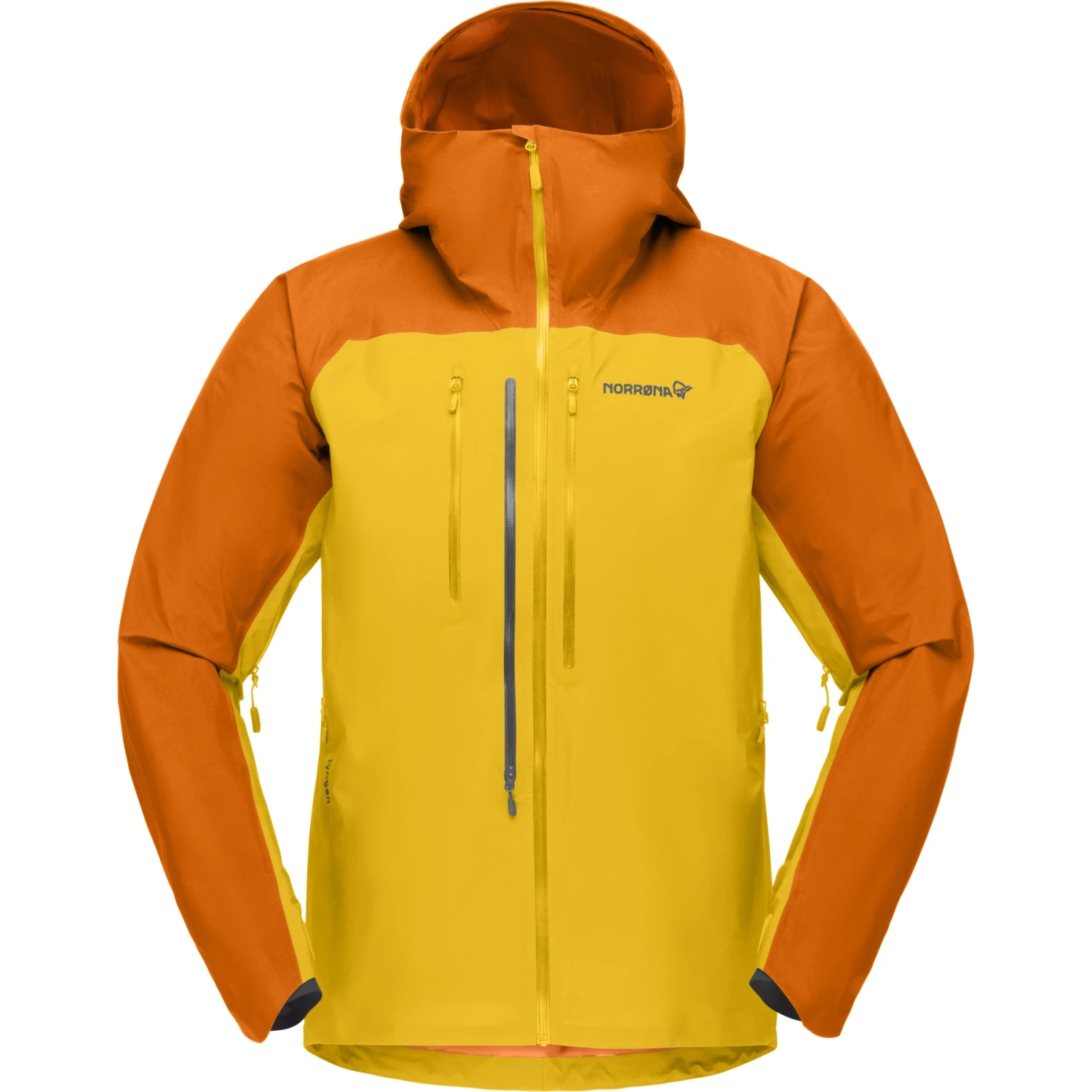 Norrona Lyngen Gore-Tex Jacke Herren - Orange Popsicle/Lemon Chrome 4 Norrona Lyngen Gore-Tex Jacke Herren - Orange Popsicle/Lemon Chrome – Bild 2