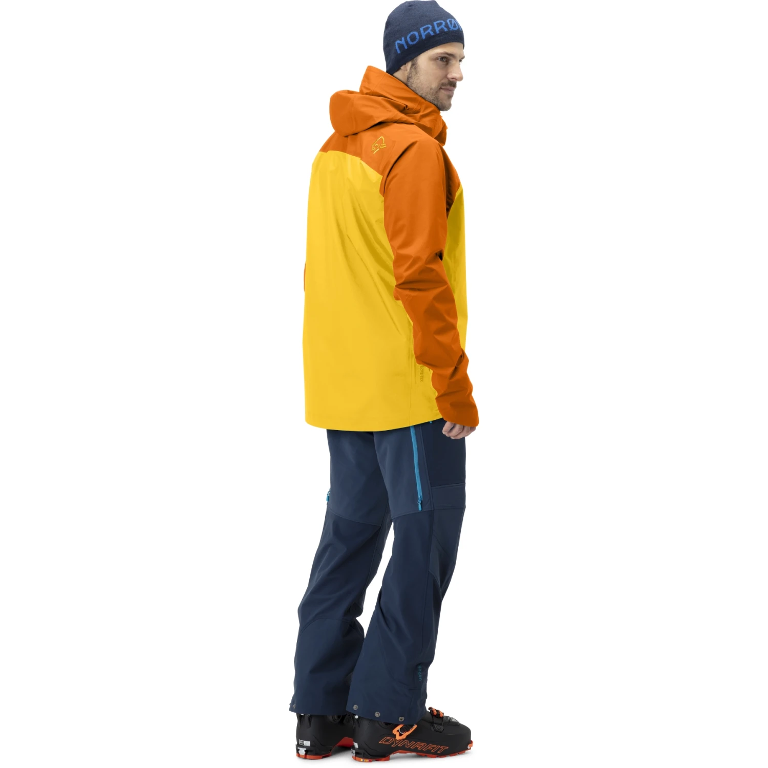 Norrona Lyngen Gore-Tex Jacke Herren - Orange Popsicle/Lemon Chrome 7 Norrona Lyngen Gore-Tex Jacke Herren - Orange Popsicle/Lemon Chrome – Bild 5