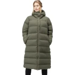Norrona Oslo Down750 Daunenmantel Damen - Olive Night
