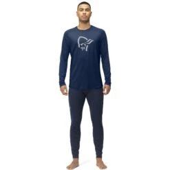 Norrona PureUll Langarmshirt Herren - Indigo Night 10 Norrona PureUll Langarmshirt Herren - Indigo Night -Norrona norrona pureull long sleeve baselayer men indigo night 3 1257558