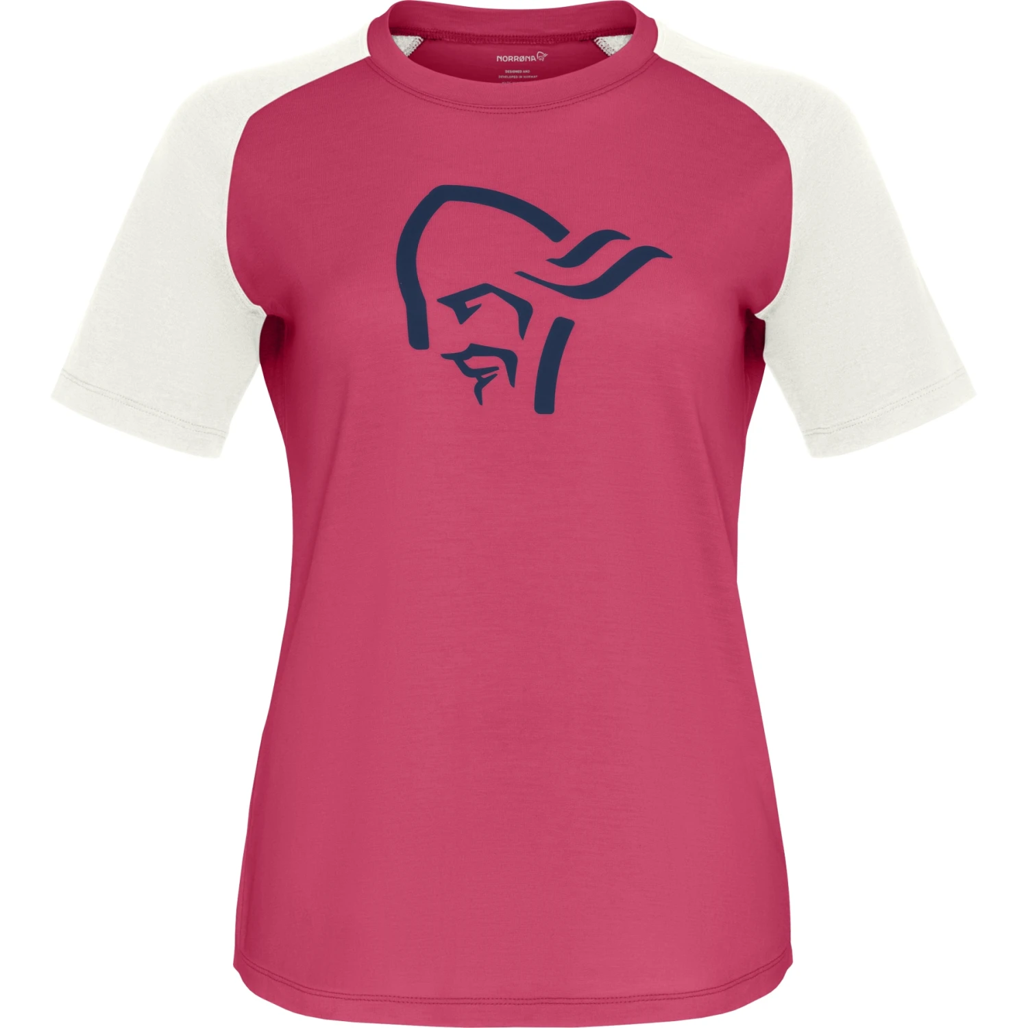 Norrona PureUll T-Shirt Damen - Honeysuckle/Snowdrop 4 Norrona PureUll T-Shirt Damen - Honeysuckle/Snowdrop – Bild 2