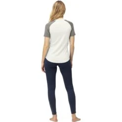 Norrona PureUll T-Shirt Damen - Snowdrop/Castor Grey -Norrona norrona pureull t shirt women snowdrop castor grey 4 1257858