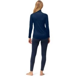 Norrona PureUll Zip Neck Langarmshirt Damen - Indigo Night 11 Norrona PureUll Zip Neck Langarmshirt Damen - Indigo Night -Norrona norrona pureull zip neck baselayer women indigo night 3 1463507