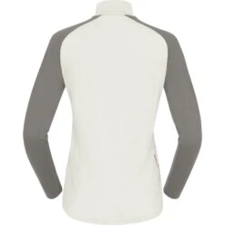 Norrona PureUll Zip Neck Langarmshirt Damen - Snowdrop/Castor Grey 9 Norrona PureUll Zip Neck Langarmshirt Damen - Snowdrop/Castor Grey -Norrona norrona pureull zip neck baselayer women snowdrop castor grey 2 1257977