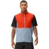 Norrona Senja Aero90 Weste Herren - Arednalin/Blue Fog -Norrona norrona senja aero90 vest men arednalin blue fog 1 1463538