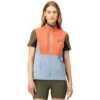 Norrona Senja Aero90 Weste Damen - Flamingo/Blue Fog -Norrona norrona senja aero90 vest women flamingo blue fog 1 1463527