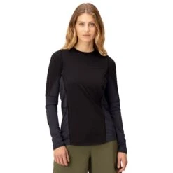Norrona Senja Equaliser Lightweight Langarmshirt Damen - Caviar