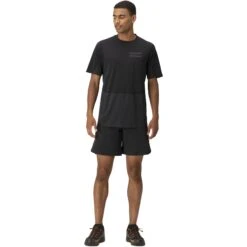 Norrona Senja Equaliser Lightweight T-Shirt Herren - Caviar -Norrona norrona senja equaliser lightweight t shirt men caviar model 1 1399866