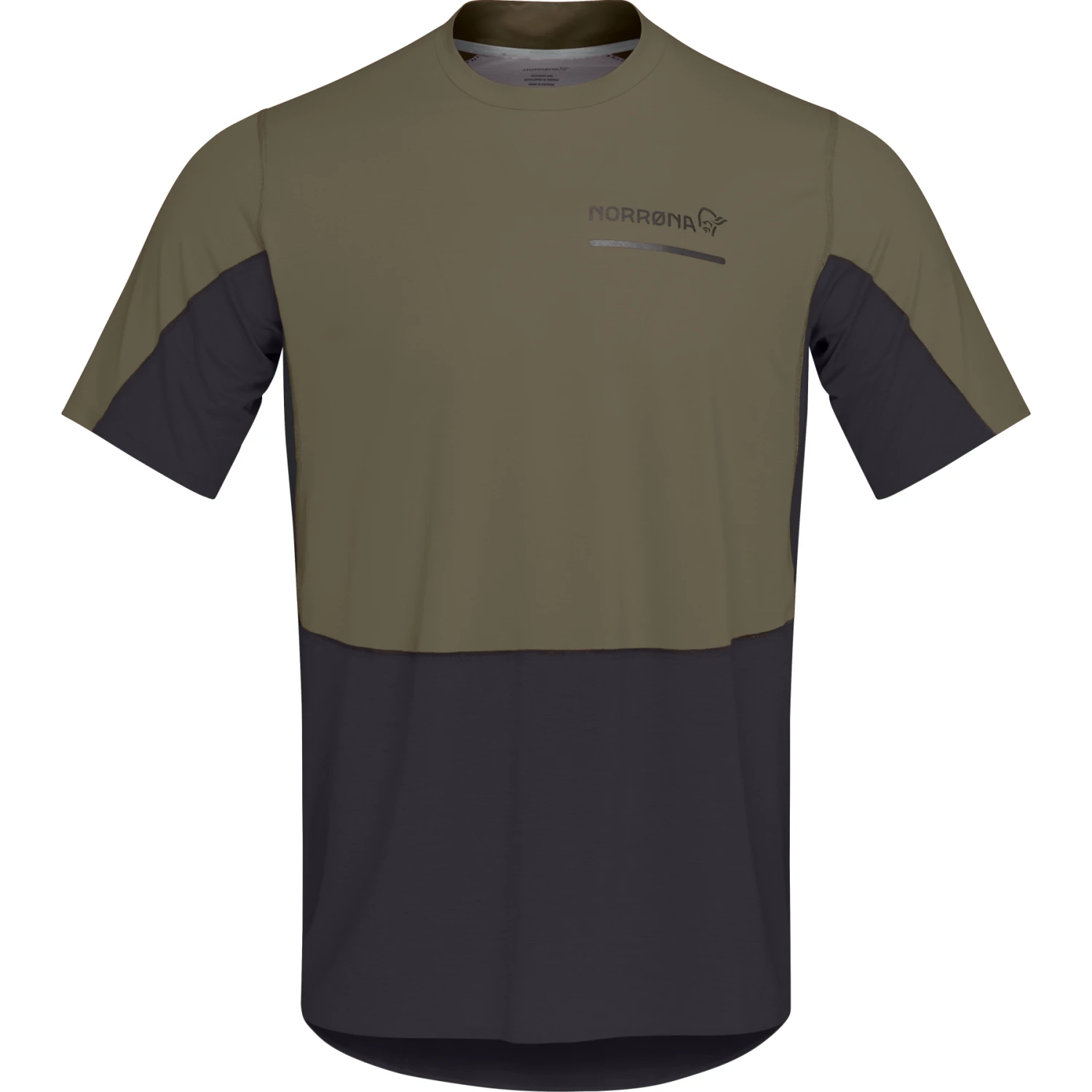 Norrona Senja Equaliser Lightweight T-Shirt Herren - Olive Night 4 Norrona Senja Equaliser Lightweight T-Shirt Herren - Olive Night – Bild 2