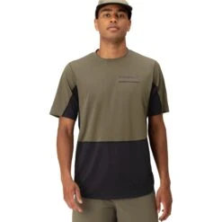 Norrona Senja Equaliser Lightweight T-Shirt Herren - Olive Night