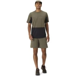 Norrona Senja Equaliser Lightweight T-Shirt Herren - Olive Night 10 Norrona Senja Equaliser Lightweight T-Shirt Herren - Olive Night -Norrona norrona senja equaliser lightweight t shirt men olive night model 1 1399869