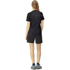 Norrona Senja Equaliser Lightweight T-Shirt Damen - Caviar -Norrona norrona senja equaliser lightweight t shirt women caviar model 2 1399834