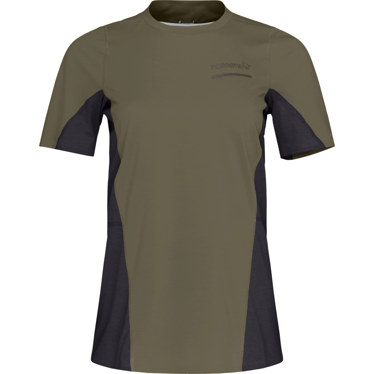 Norrona Senja Equaliser Lightweight T-Shirt Damen - Olive Night 4 Norrona Senja Equaliser Lightweight T-Shirt Damen - Olive Night – Bild 2