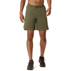 Norrona Senja Flex1 9 Inch Shorts Herren - Olive Night