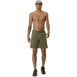 Norrona Senja Flex1 9 Inch Shorts Herren - Olive Night -Norrona norrona senja flex1 9 inch shorts men olive night model 1 1399953